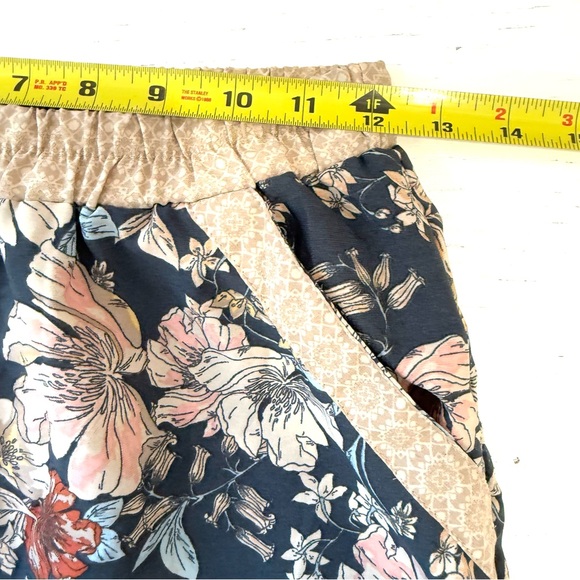 Sienna Sky Wide Leg Pants Floral Comfort Lounge SMALL Boho Cottagecore BOHEMIAN - Picture 8 of 13